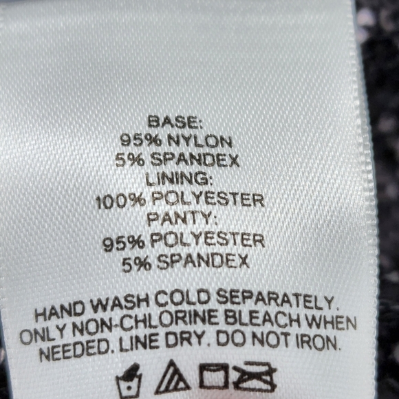 Express Women's Color Block Sequin Strong Shoulder Thong Bodysuit - Picture 7 of 8